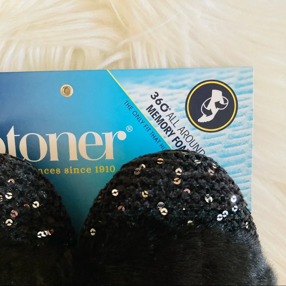 🆕 Isotoner Black Ballerina Slippers